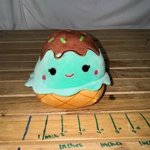 Squishmallow Maya the Mint Chocolate Ice Cream Cone 5" plush from